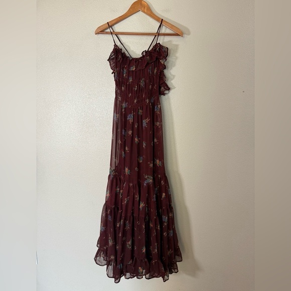 Free Peoples Cloud Nine Maxi dress in Berry Combo. Size Small - Picture 2 of 9